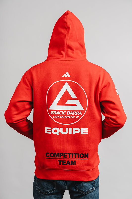 GB Comp Team Zip Hoodie by Adidas - Red