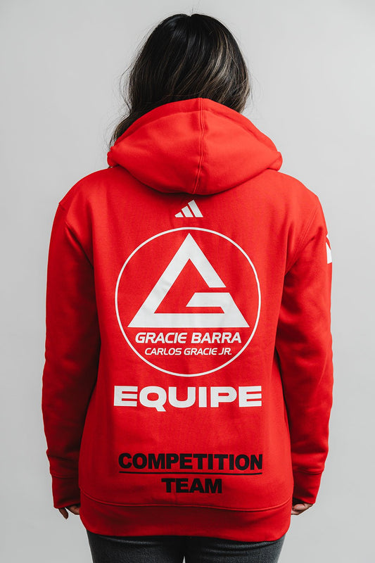 GB Comp Team Zip Hoodie by Adidas - Red