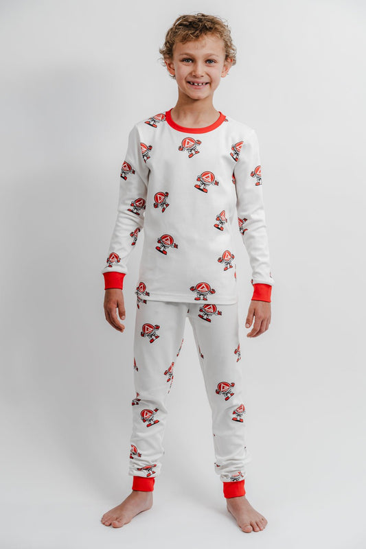 GB Barrinha Youth Pajama Set - White