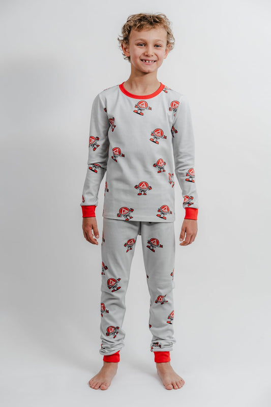 GB Barrinha Youth Pajama Set - Grey