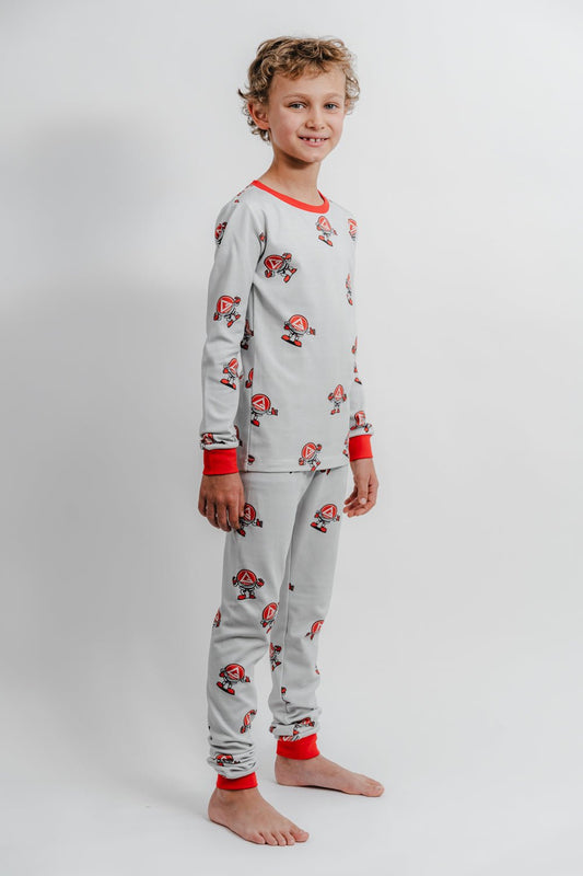 GB Barrinha Youth Pajama Set - Grey