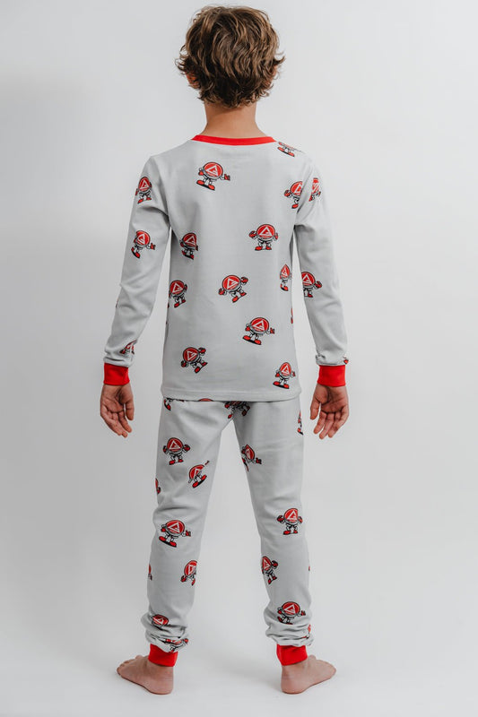 GB Barrinha Youth Pajama Set - Grey