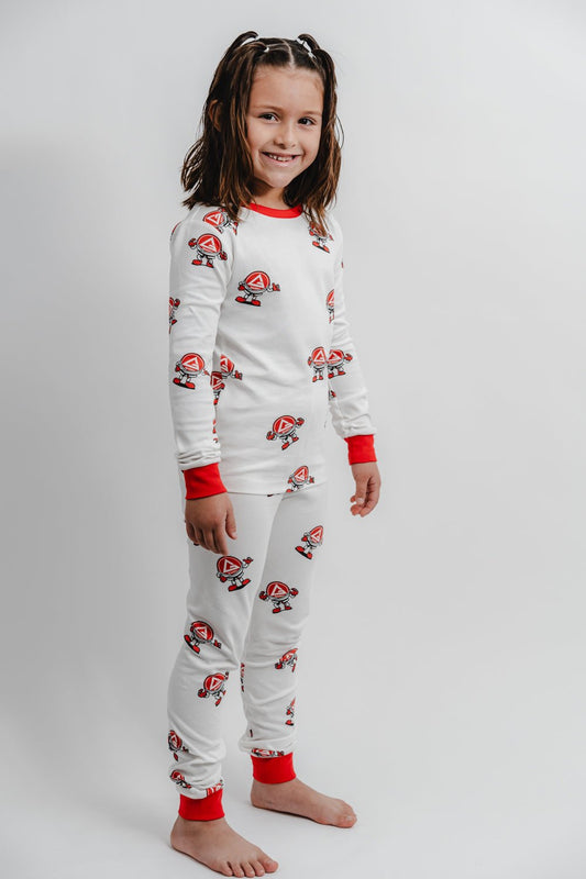 GB Barrinha Youth Pajama Set - White