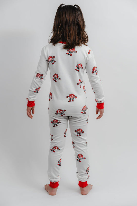 GB Barrinha Youth Pajama Set - White