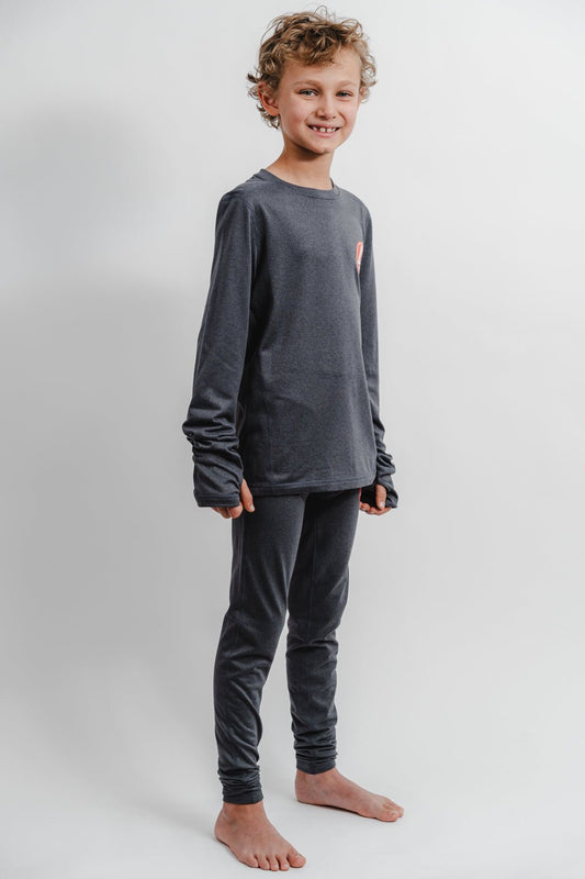 GB Youth Base Layer Set - Grey