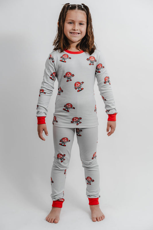 GB Barrinha Youth Pajama Set - Grey