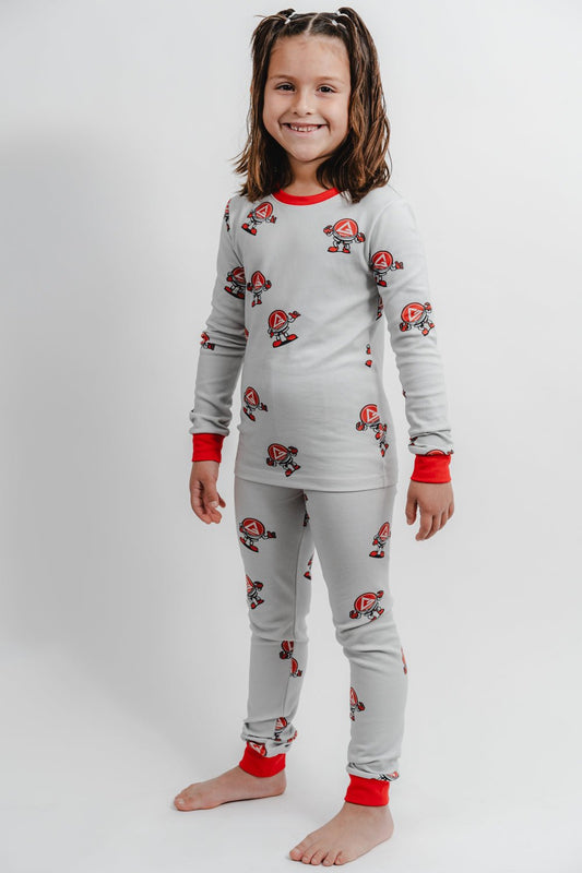 GB Barrinha Youth Pajama Set - Grey