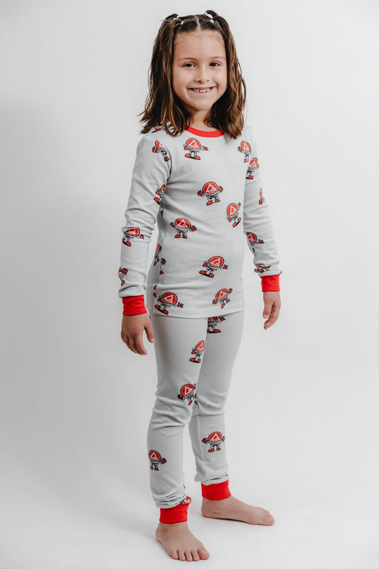 GB Barrinha Youth Pajama Set - Grey