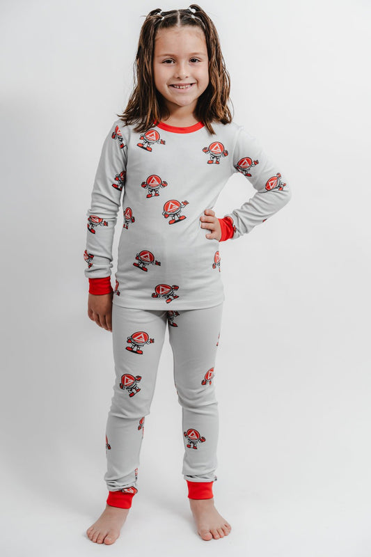 GB Barrinha Youth Pajama Set - Grey