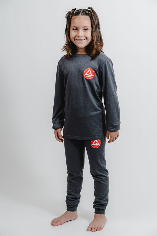 GB Youth Base Layer Set - Grey