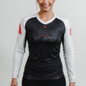 GB Performance L/S Womens Ranked Rashguard by Adidas - White