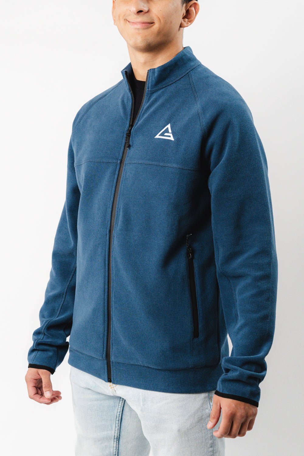 Legacy Mens Track Jacket - Blue