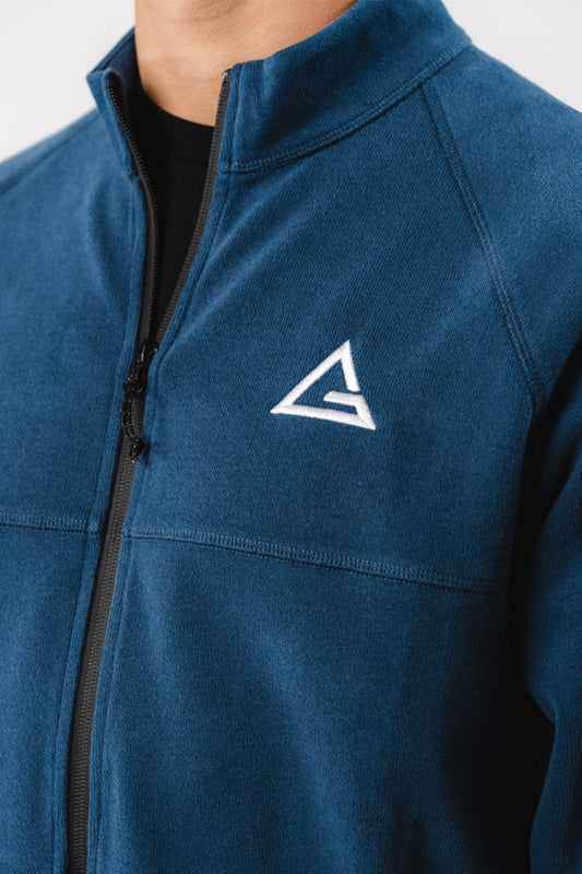 Legacy Mens Track Jacket - Blue