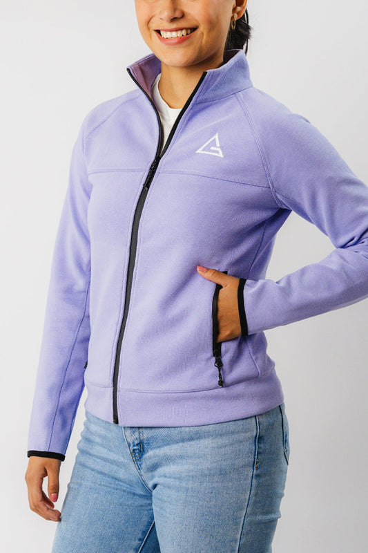 Legacy Womens Track Jacket - Lavender