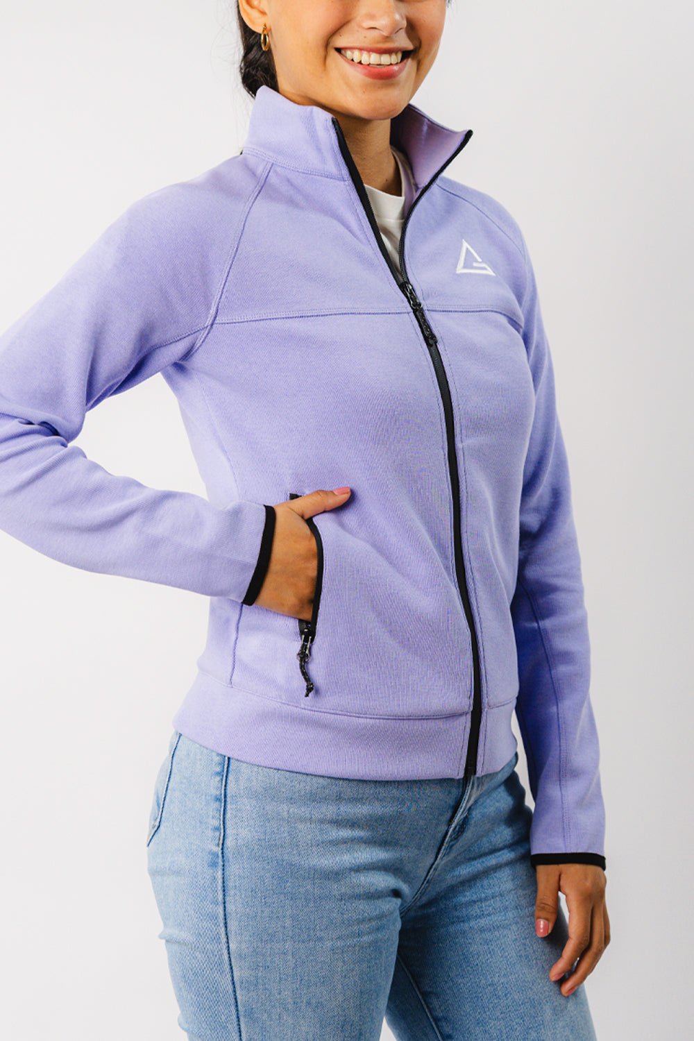 Legacy Womens Track Jacket - Lavender