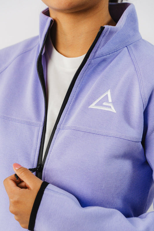 Legacy Womens Track Jacket - Lavender