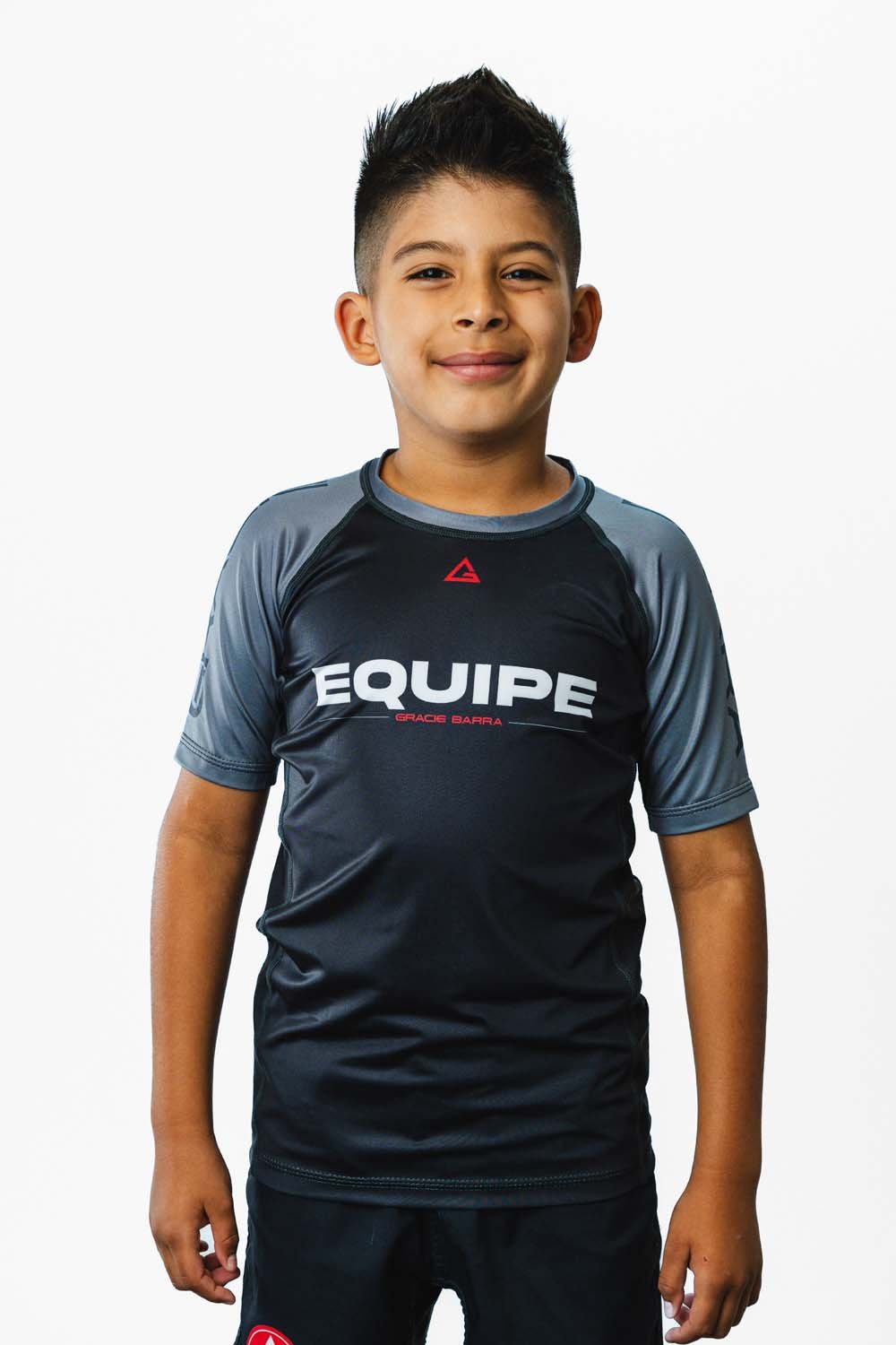 Great Britain Rash Guard GB Edition S/S Youth Ranked Rashguard - Grey – GB Wear