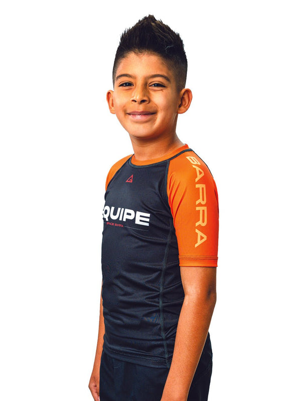 GB Edition S/S Youth Ranked Rashguard - Orange