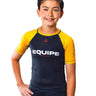 GB Edition S/S Youth Ranked Rashguard - Yellow