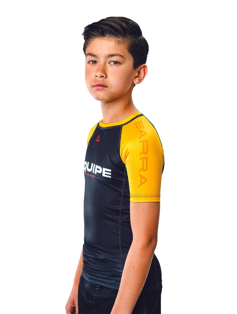 GB Edition S/S Youth Ranked Rashguard - Yellow