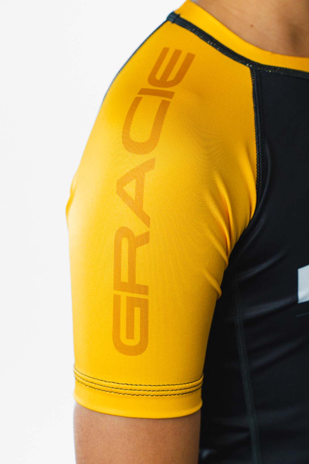 Great Britain Rash Guard GB Edition S/S Youth Ranked Rashguard - Yellow – GB Wear