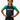 Front view of the green GB Essentials Youth Ranked Rashguard worn by a young student, with the EQUIPE chest print and red Legacy G triangle.