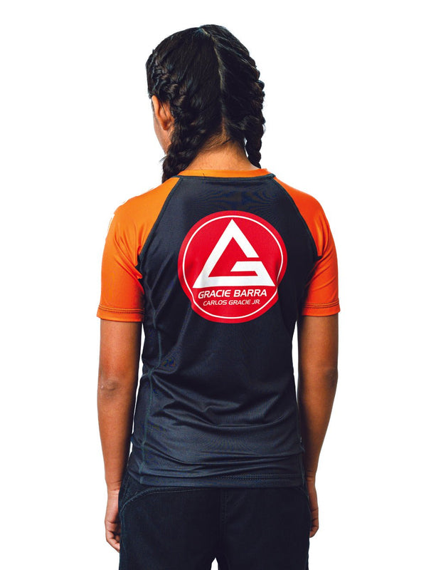 GB Edition S/S Youth Ranked Rashguard - Orange