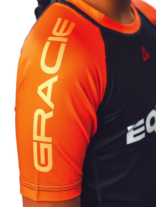 GB Edition S/S Youth Ranked Rashguard - Orange