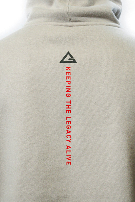 Legacy Mens Hoodie - Cement