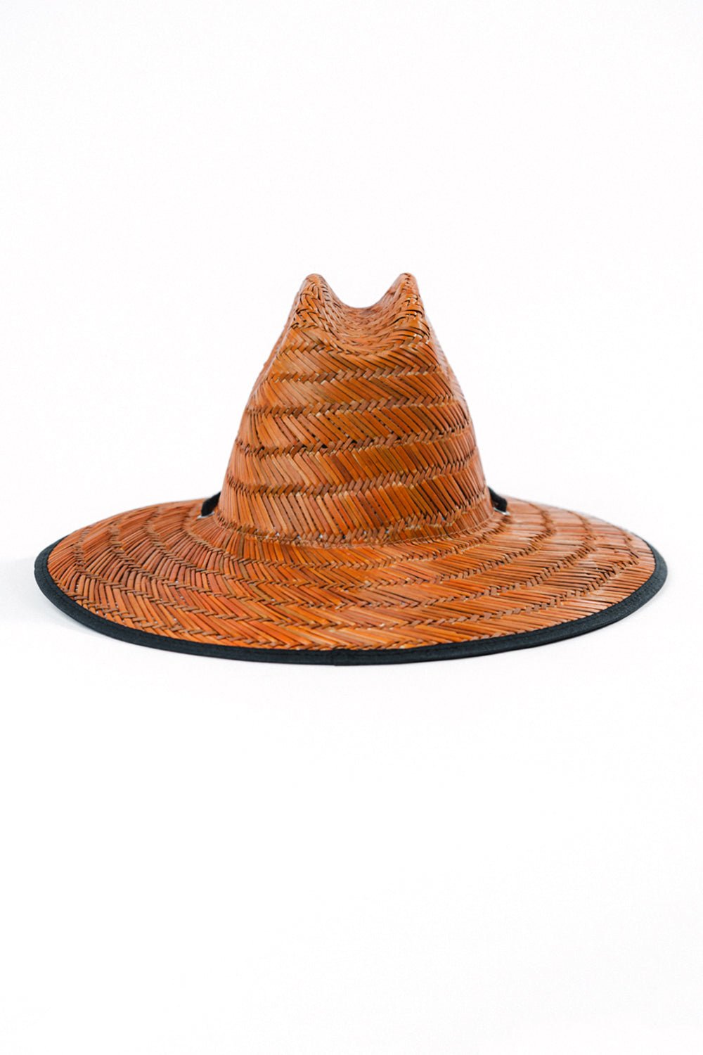 Red Shield Classic Straw Hat - Natural