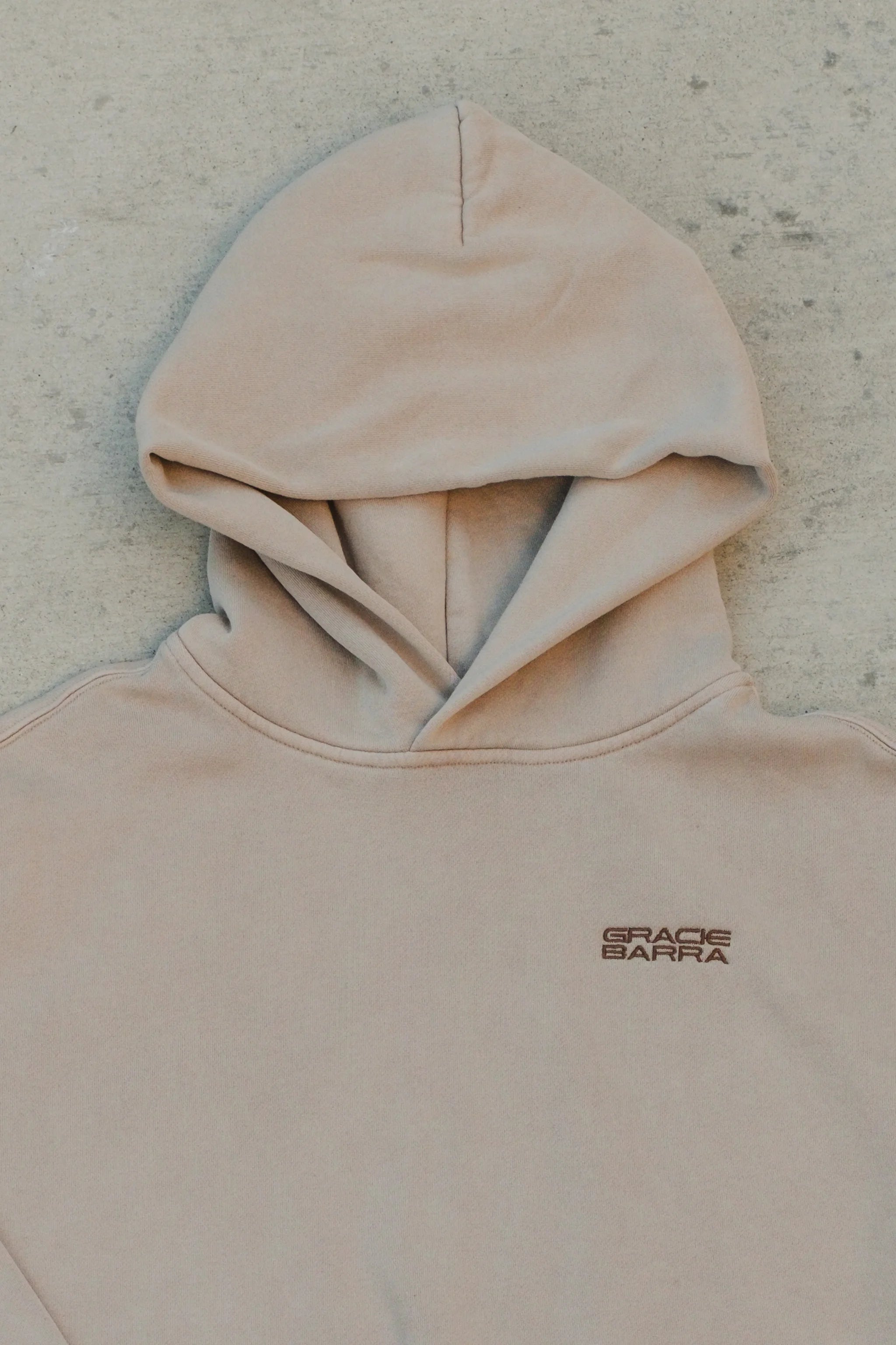 Emblem Hoodie - Sand