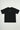 Back view of green Gracie Barra Emblem Kids Tee laid flat on a white background, featuring the Legacy G graphic with Jiu-Jitsu text below the collar.