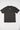 Back view of the black Gracie Barra Emblem Tee laid flat, featuring the Legacy G Jiu-Jitsu graphic on the upper back.