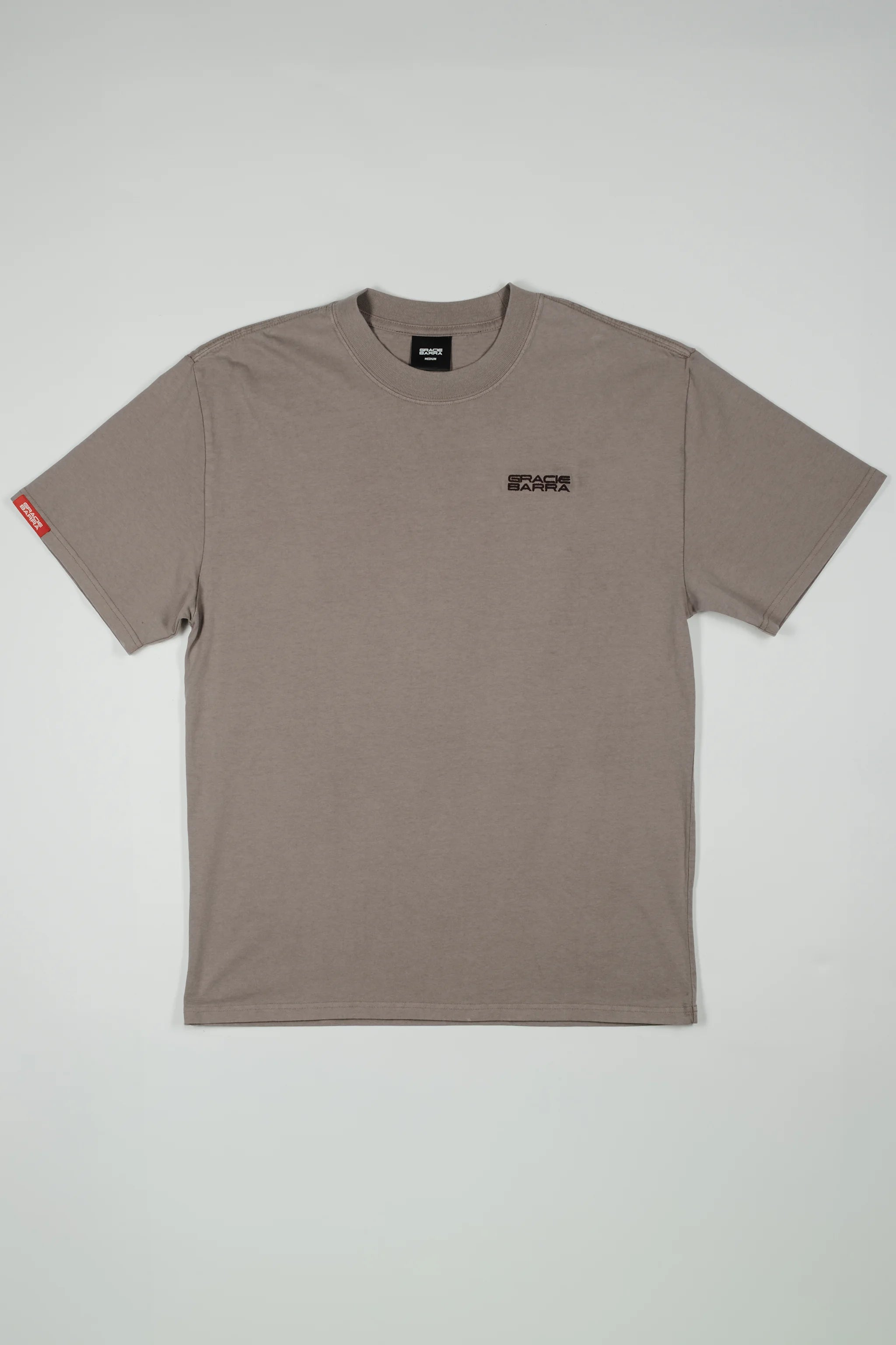 Emblem Tee - Warm Grey