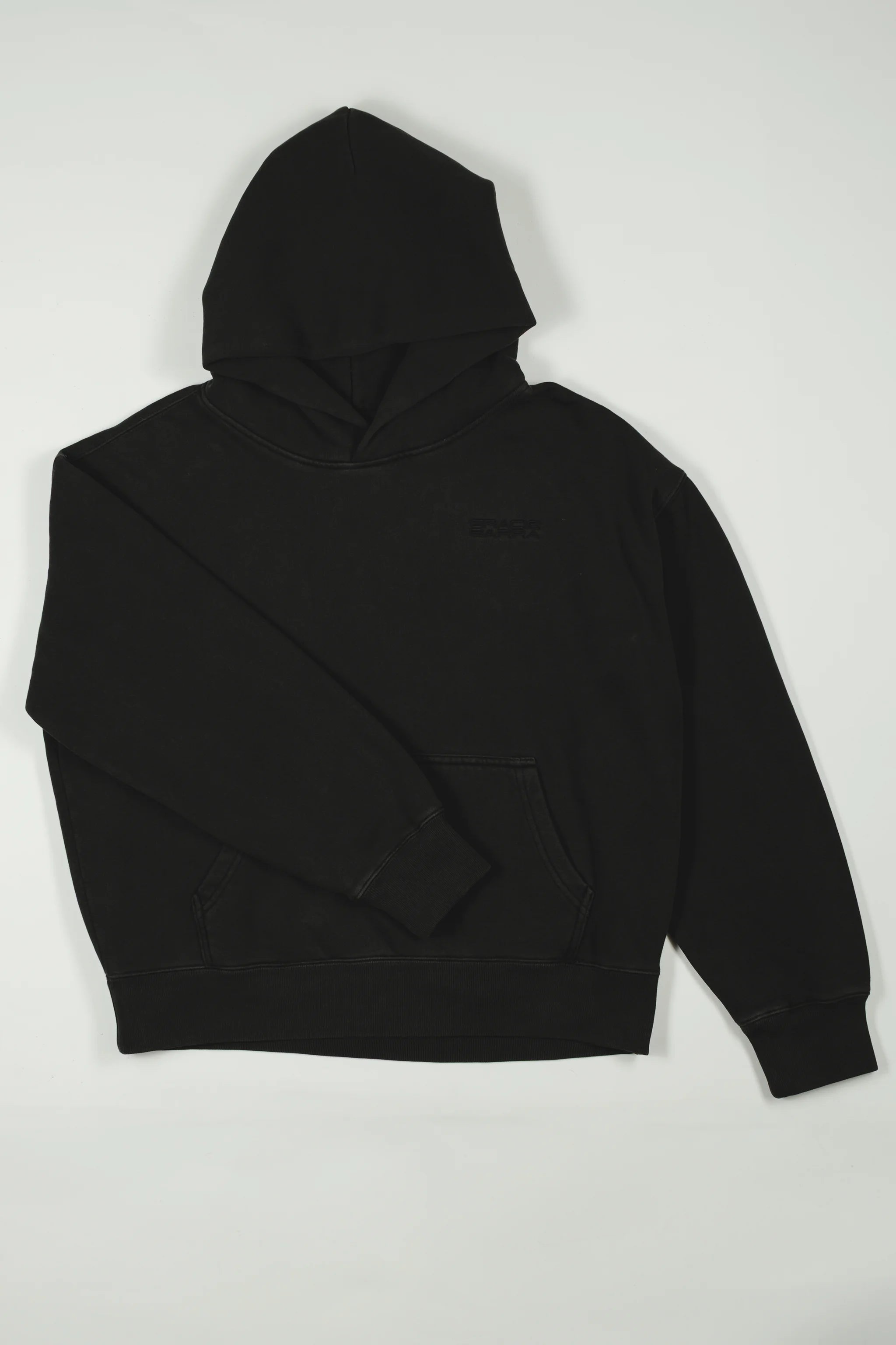 Emblem Womens Hoodie - Black