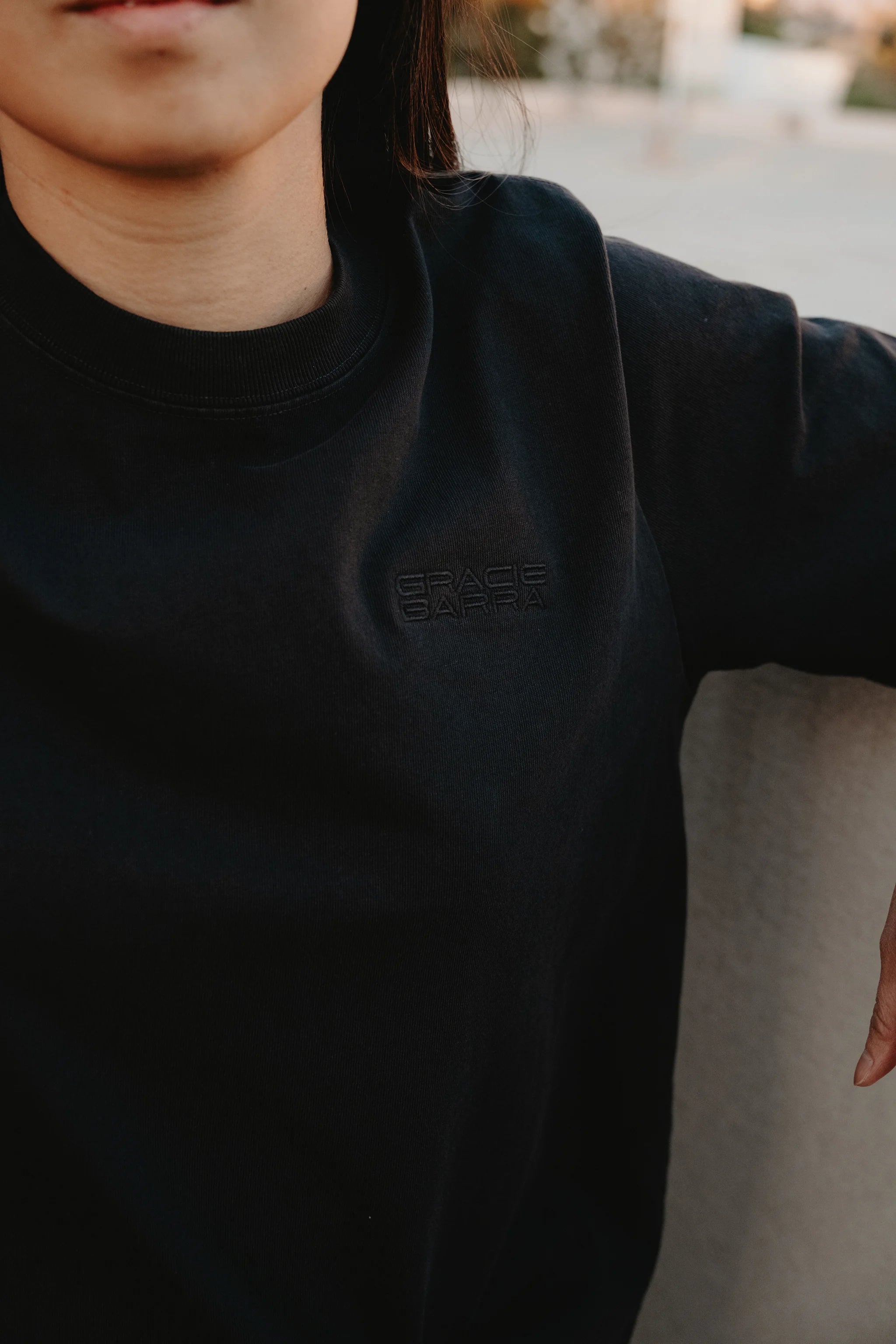 Emblem Womens Tee - Black