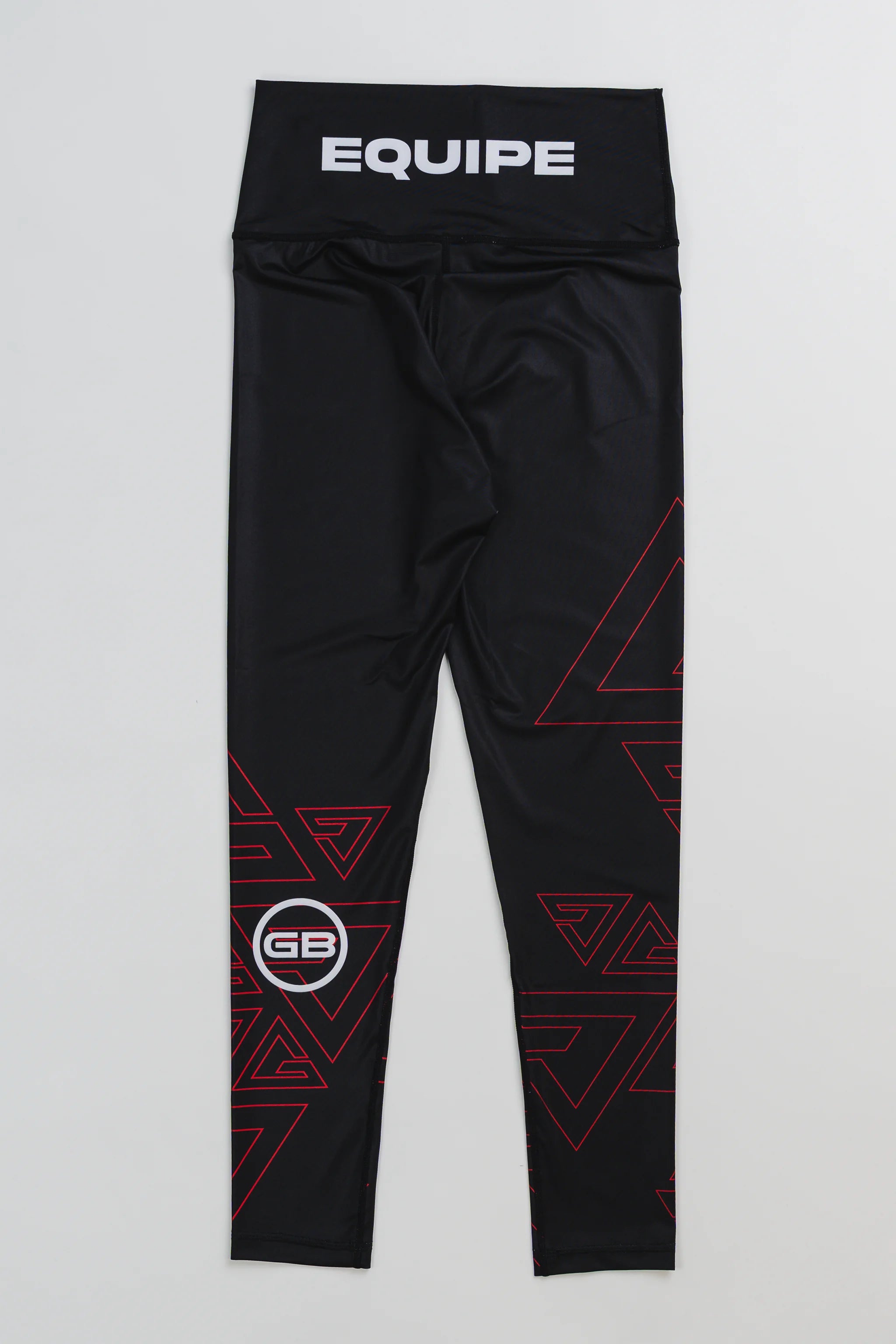 Equipe Combat Womens Compression Pants - Red/Black