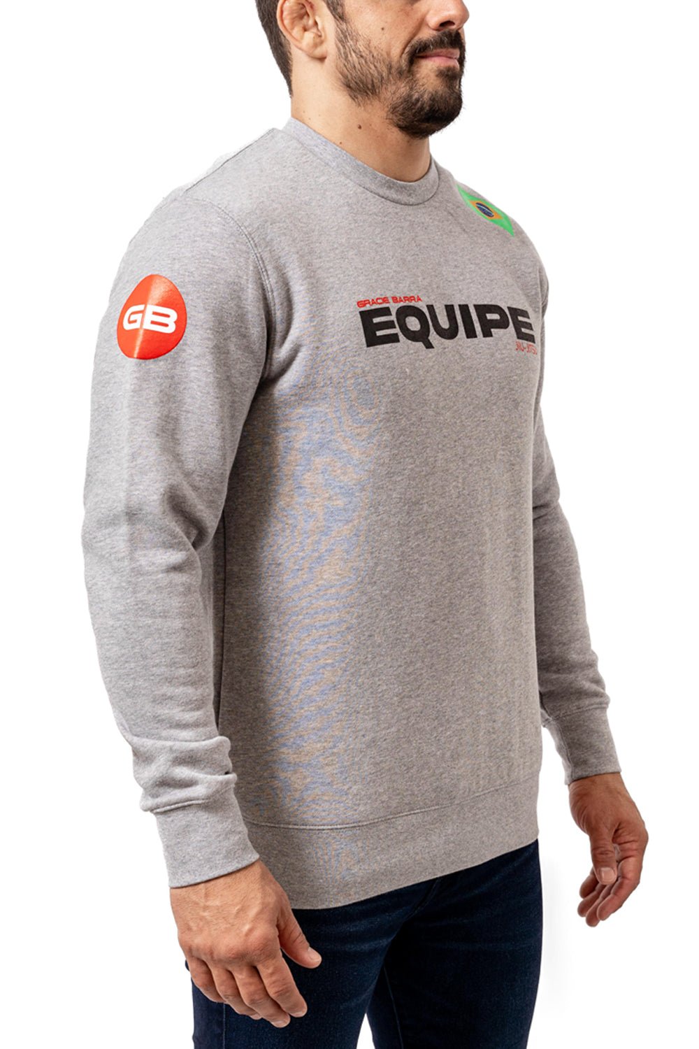 Equipe Mens Crewneck - Heather Grey