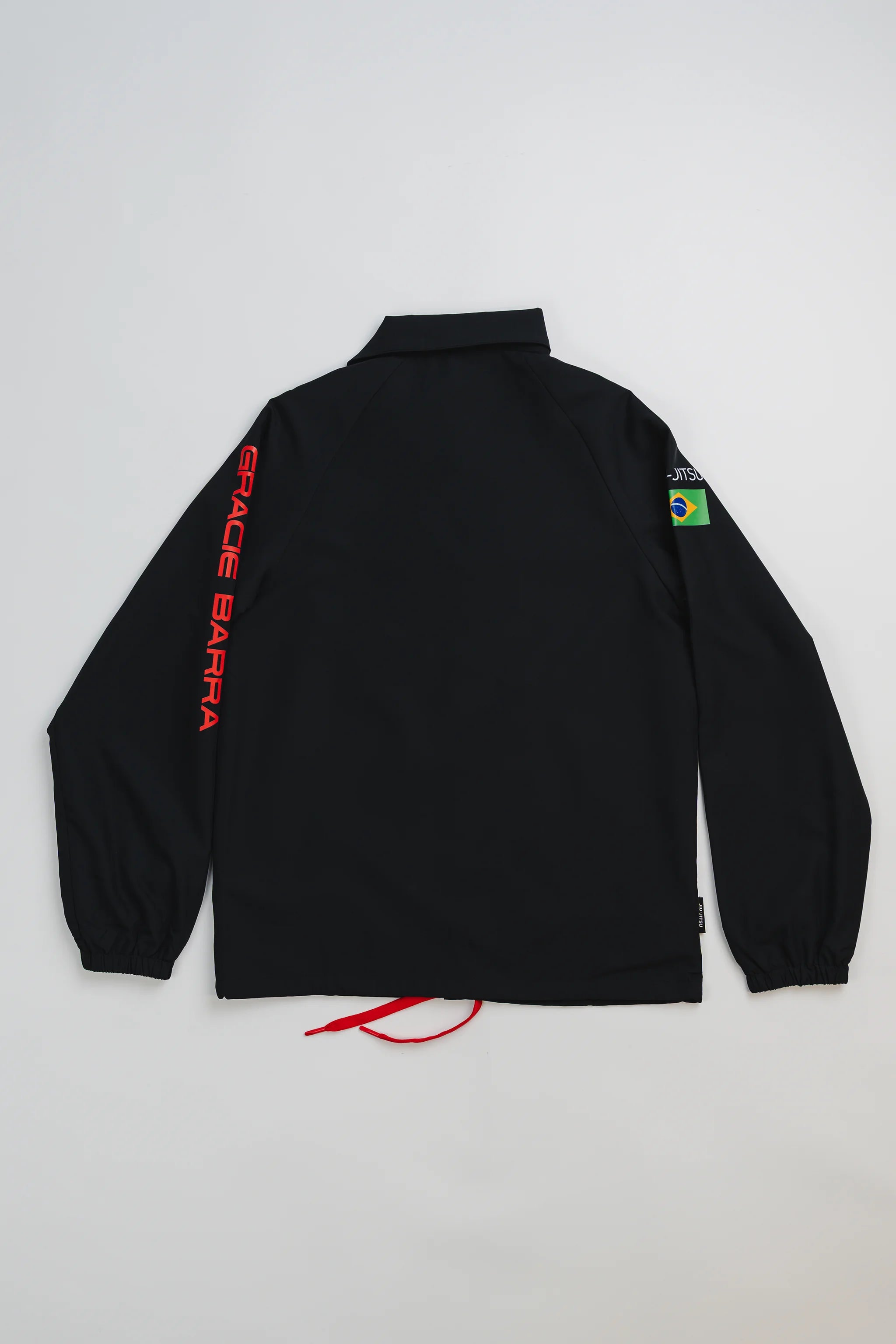 Equipe Button Down Windbreaker - Black