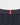 Back waistband of the Equipe Motion Men’s Shorts in grey, featuring a red woven Equipe label and reinforced stitching on lightweight performance fabric.