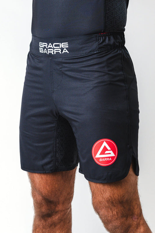 GB Essentials Mens Velcroless Training Shorts - Black