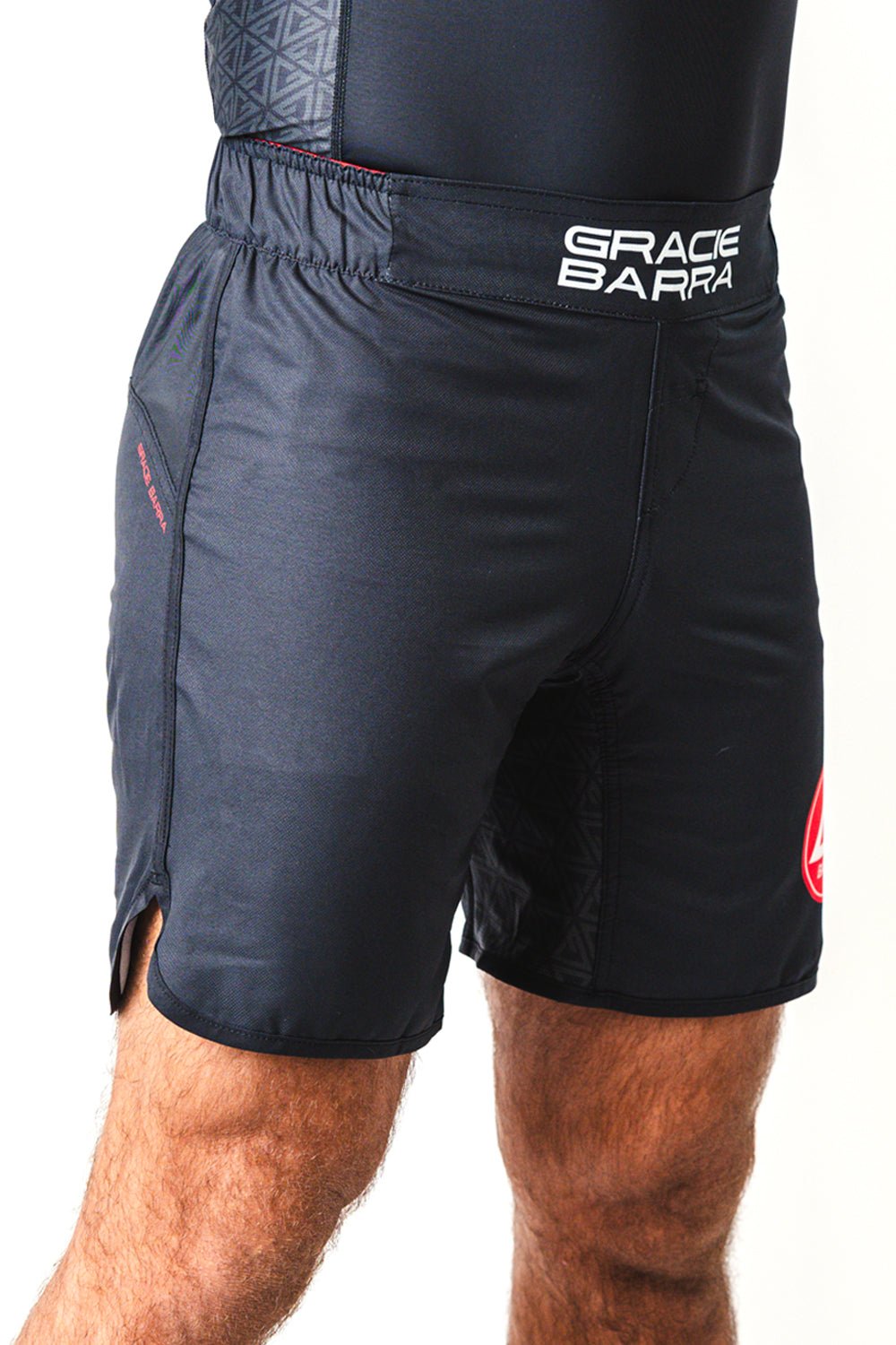 GB Essentials Mens Velcroless Training Shorts - Black