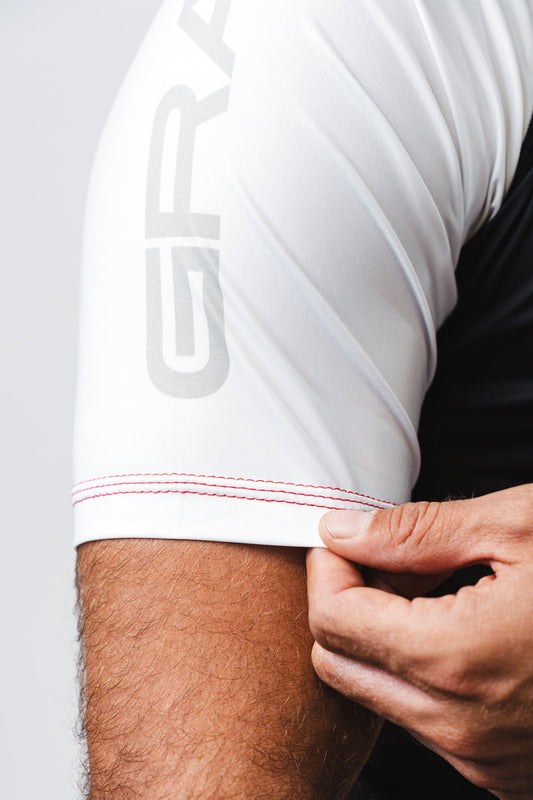 GB Essentials Ranked Rashguard - White