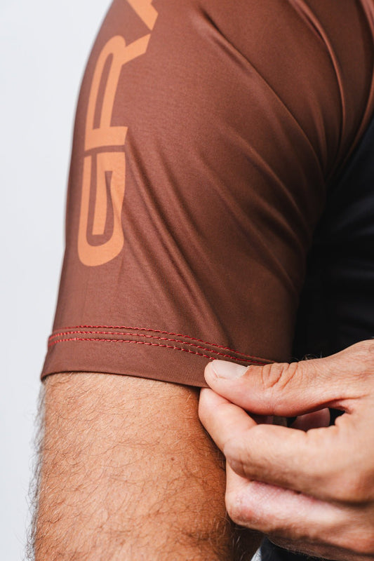 GB Essentials Ranked Rashguard - Brown