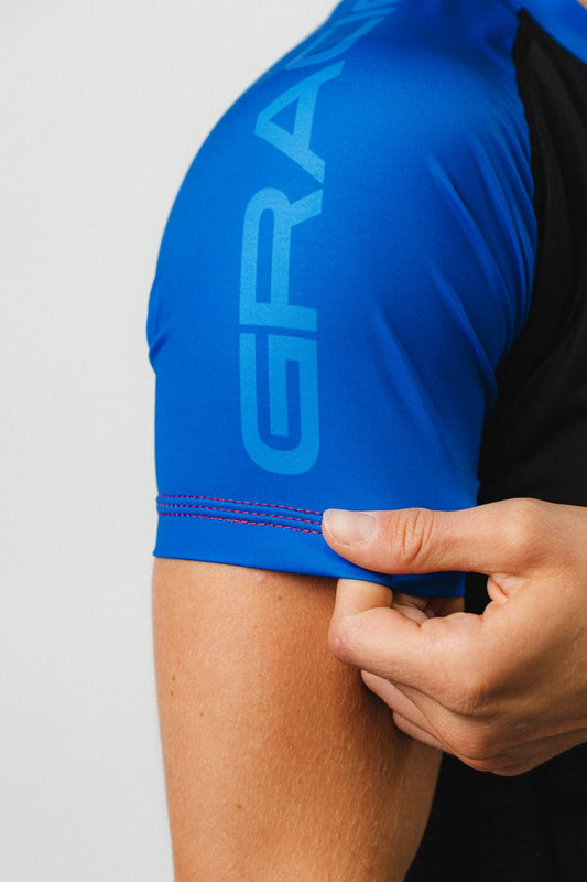 GB Essentials Womens Ranked Rashguard - Blue