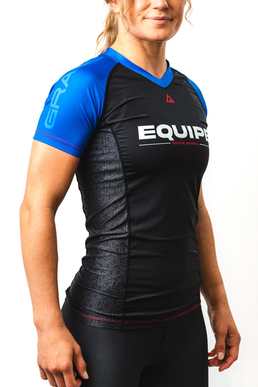 GB Essentials Womens Ranked Rashguard - Blue