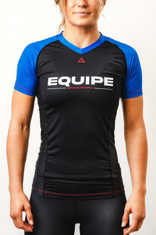 GB Essentials Womens Ranked Rashguard - Blue