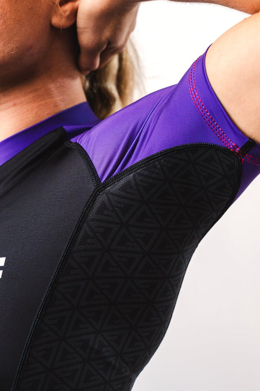 GB Essentials Womens Ranked Rashguard - Purple