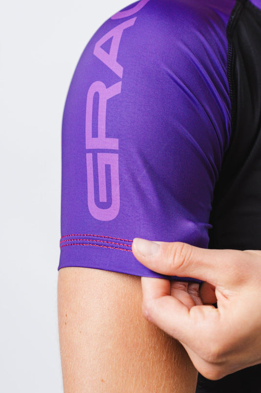 GB Essentials Womens Ranked Rashguard - Purple