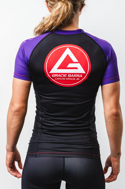 GB Essentials Womens Ranked Rashguard - Purple